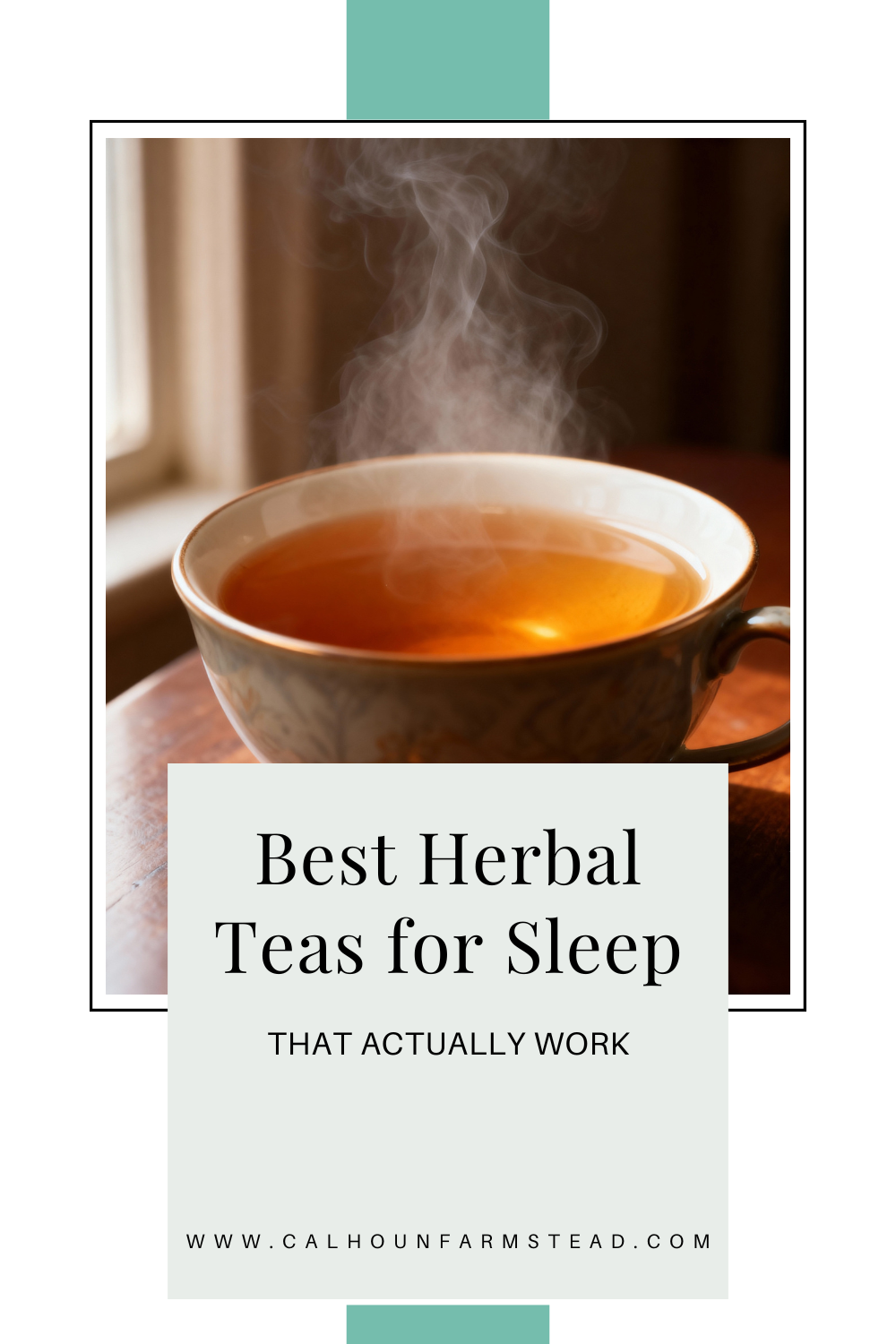 🌿 Best Herbal Teas for Sleep (That Actually Work)